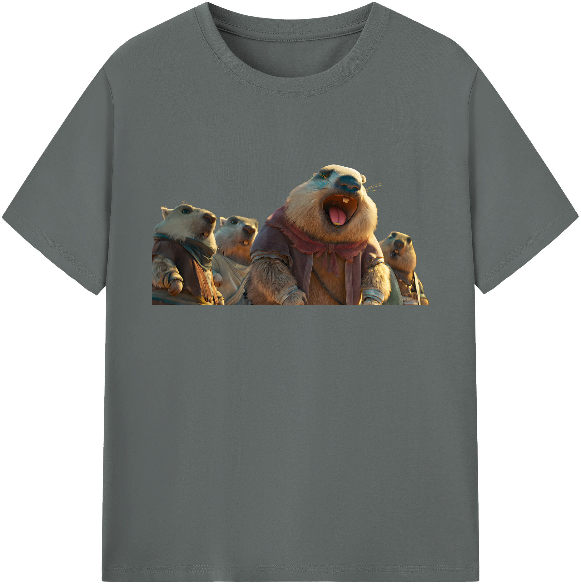 （画像用） Ne Zha 2 ナタ 魔童の大暴れ 綿100％ メンズ半袖Tシャツ｜肌触りやわらか＆通気性